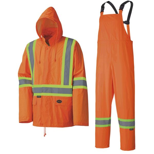 Woolwich (No Cost) - WATERPROOF LIGHTWEIGHT SAFETY RAIN SUIT Thumbnail